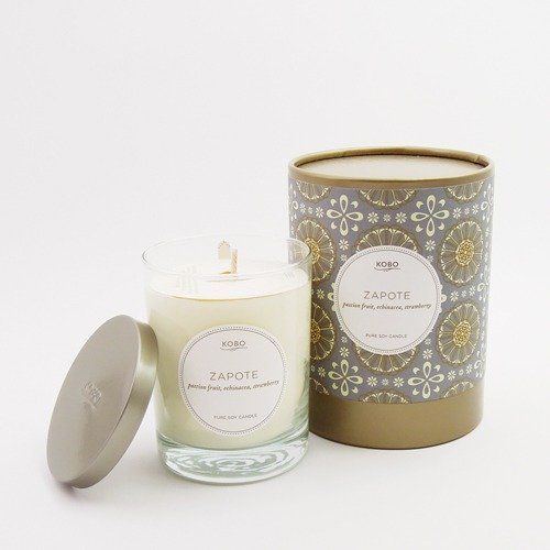 [KOBO - US soybean oil candles - Peruvian fruit (330g / combustible 80hr)
