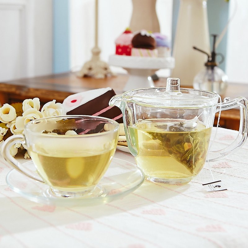 Peach Oolong Tea (20pcs/can)│Triangle tea bag‧Tea with sweet aroma - Tea - Other Materials 