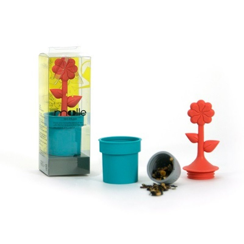 [DESTINO STYLE] Japanese Flower Pot Tea Filter - Teapots & Teacups - Silicone 