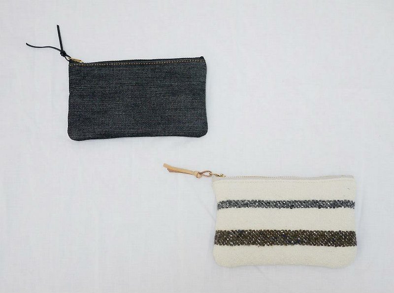 EVERYTHING IN BETWEEN Zipper Pouch Rectangle S - Other - Other Materials Black