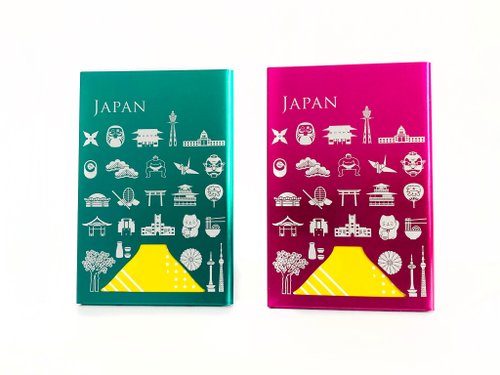 瑞成禮品｜客製化金屬禮品 名片盒│2色│日本代表符號│