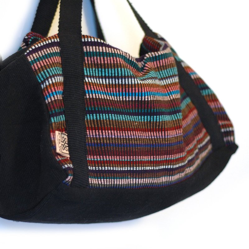 Cotton handbag - great bags for light travel - color - กระเป๋าแมสเซนเจอร์ - ผ้าฝ้าย/ผ้าลินิน 