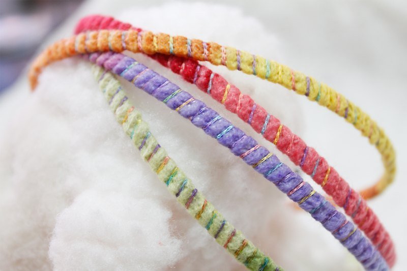 Rainbow gradient headband - Hair Accessories - Other Materials Multicolor