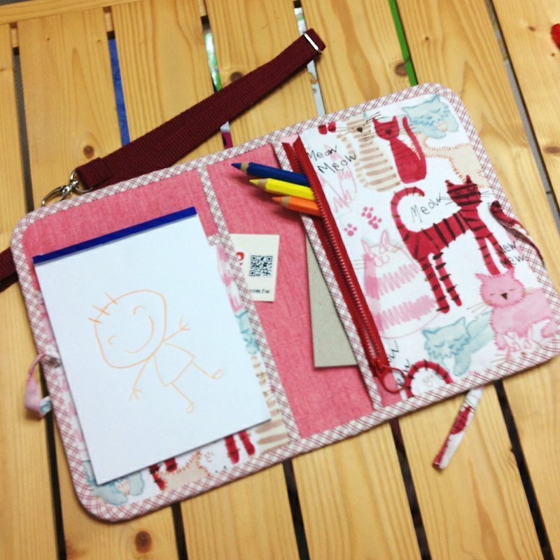 Take it Around notebook bag ／book cover ／drawing book - อื่นๆ - วัสดุอื่นๆ หลากหลายสี