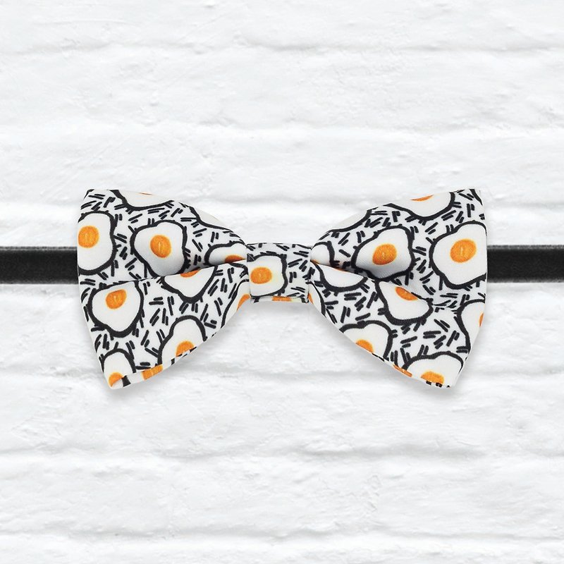 Style 0174 糖心蛋 印花 系列 領結 - 頸圈項鍊 - 其他材質 黃色