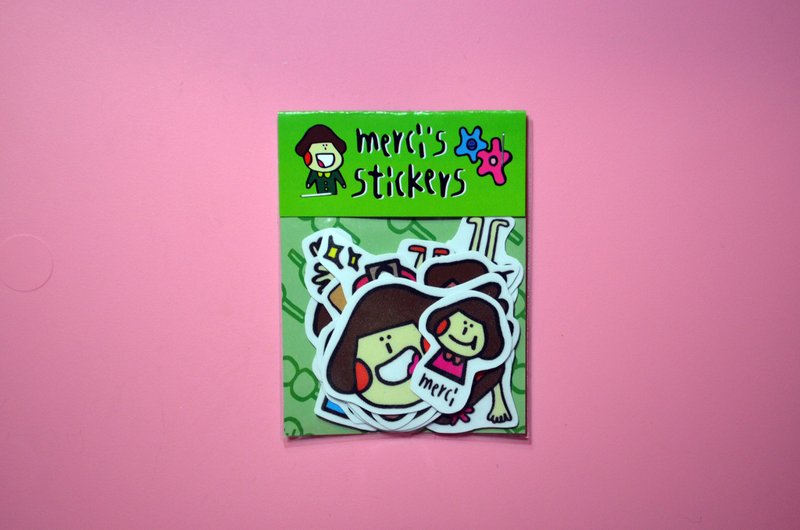 梅西的每一天「貼紙組」 - 貼紙 - 紙 多色