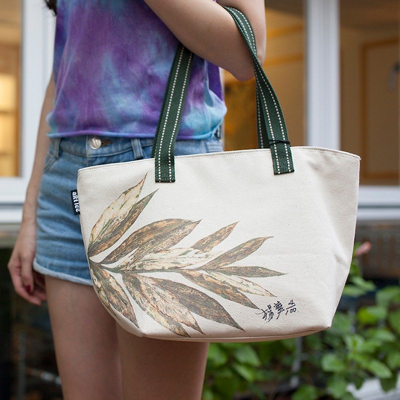 Yang Hua / Ye language - limited canvas bag - กระเป๋าแมสเซนเจอร์ - วัสดุอื่นๆ สีทอง
