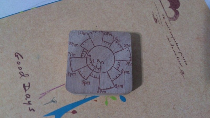 Apple Dandan My Apple Dan ~ Timeline hand carved seal - Stamps & Stamp Pads - Rubber 