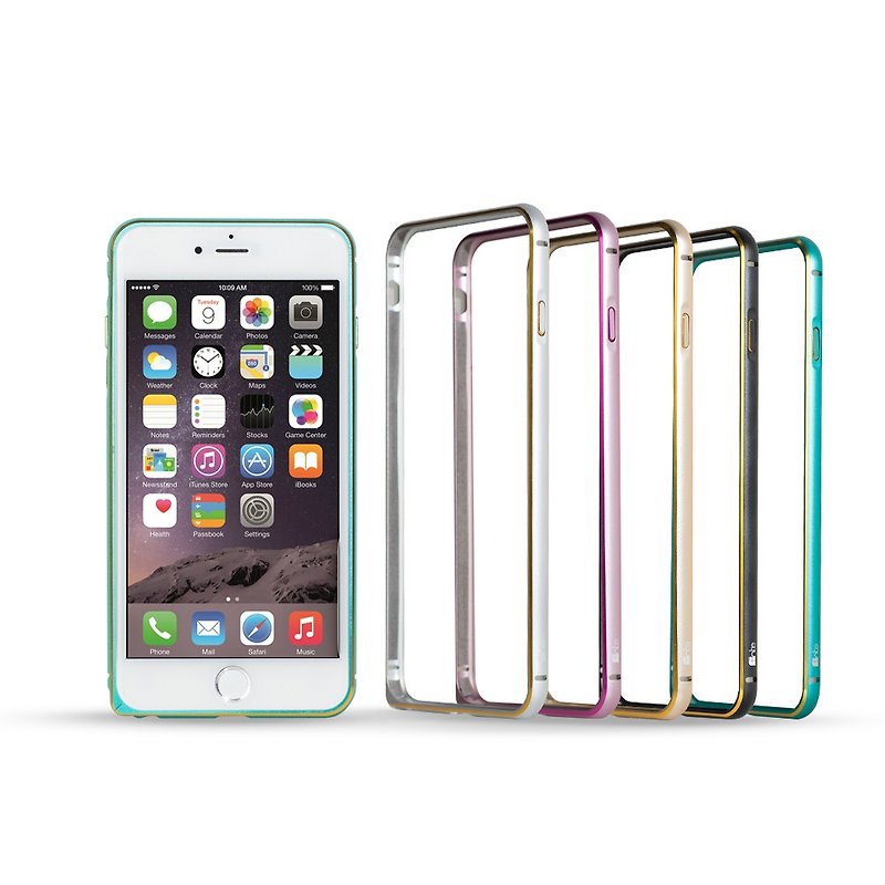 fnte iPhone 6 ultra-lightweight two-color aluminum alloy frame - เคส/ซองมือถือ - วัสดุอื่นๆ หลากหลายสี