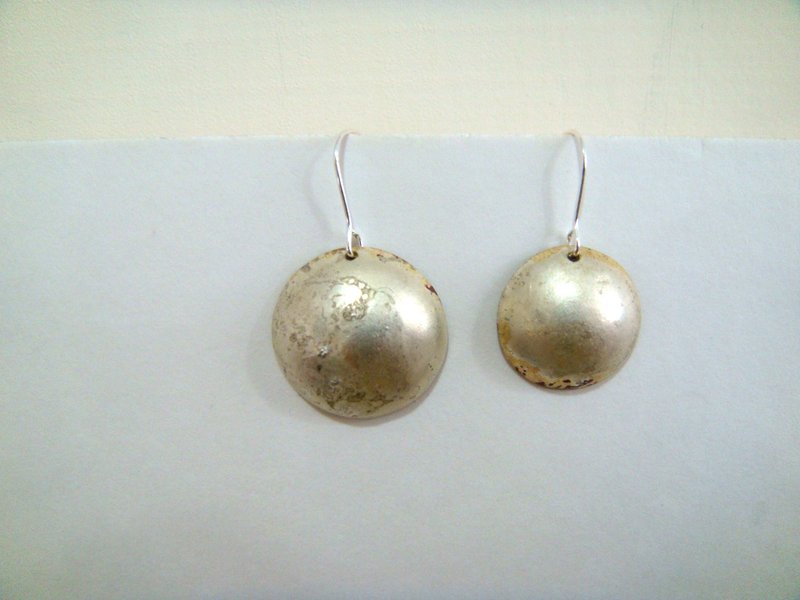 【StUdio】 Bronze earrings 10 - ต่างหู - โลหะ ขาว