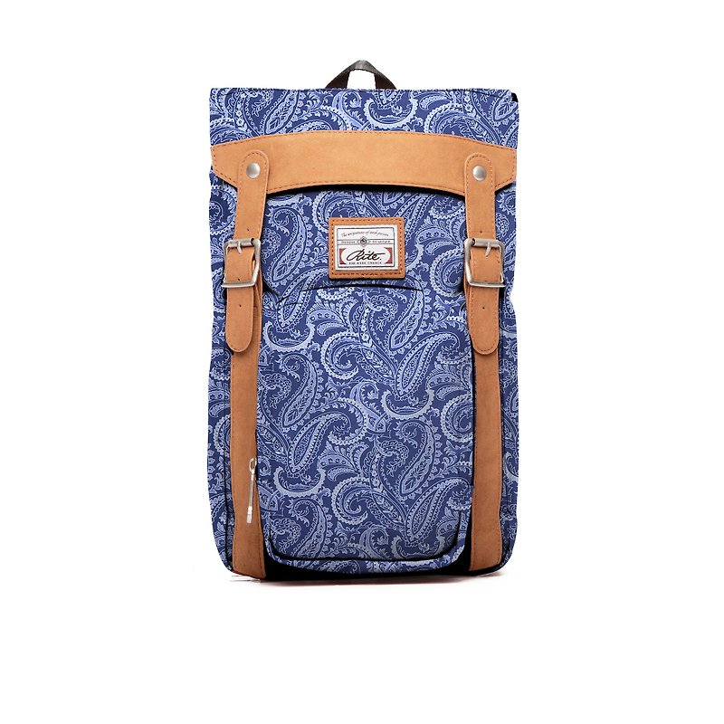 RITE | Brat Pack - amoeba blue | after the original removable backpack - กระเป๋าเป้สะพายหลัง - วัสดุกันนำ้ สีน้ำเงิน