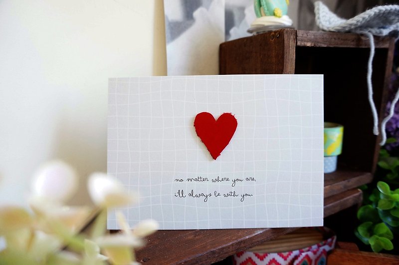 Handmade leather genuine card / postcard Valentine's Day Mother's Day Father's Day exchange gift Christmas graduation gift - Cards & Postcards - Paper White