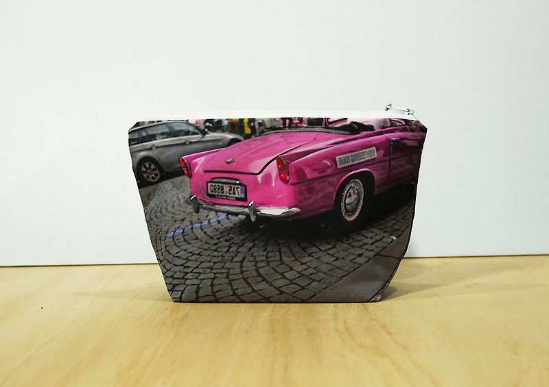 [Travel well] Portable cosmetic bag◆◇◆Gorgeous era◆◇◆ - Handbags & Totes - Other Materials Red