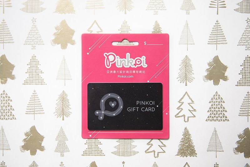 Pinkoi 禮物卡 - 新台幣 160 元 - 其他 - 塑膠 黑色