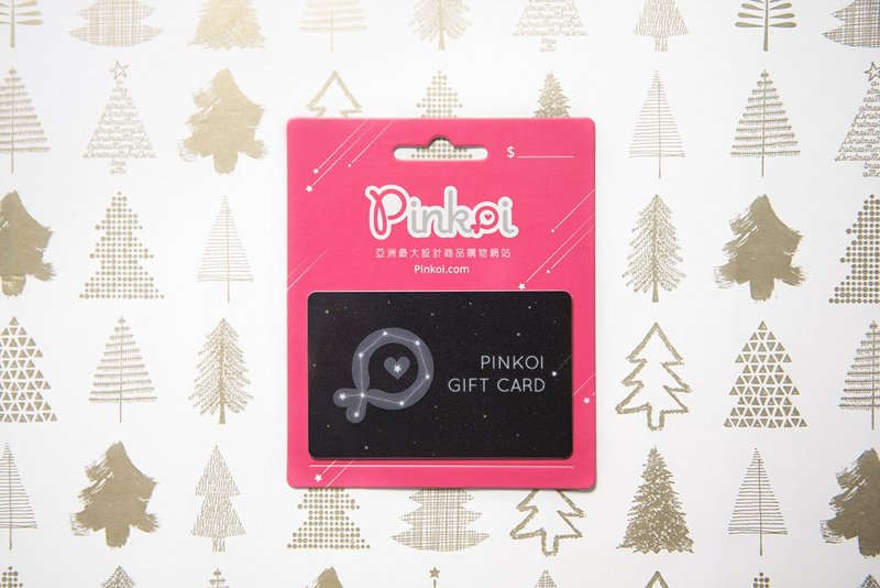 Pinkoi Gift Card - NT$160 - Other - Plastic Black