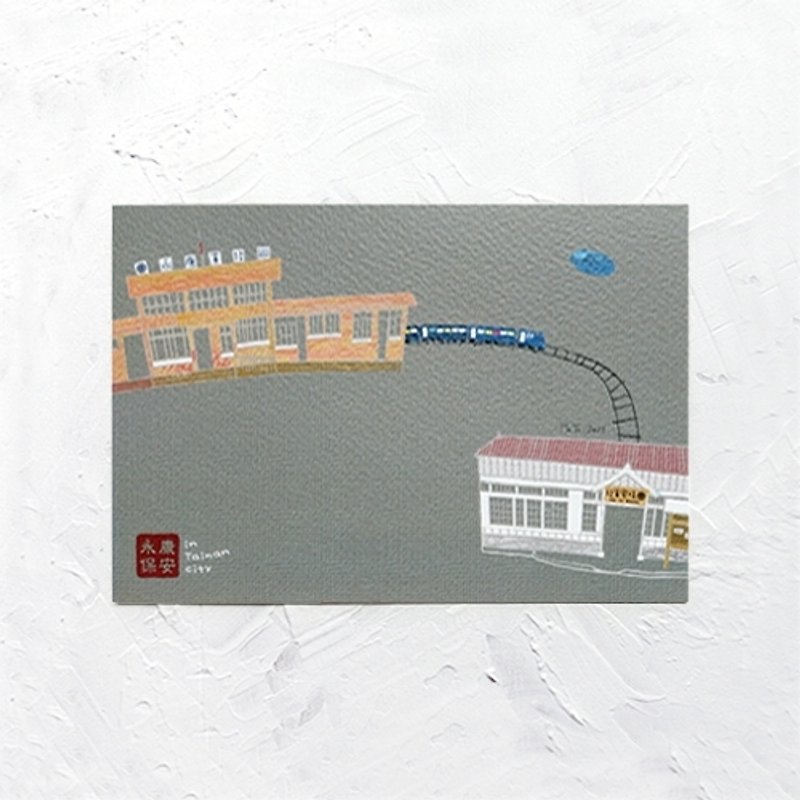 台南ポストカードの写真-YongBaoan Kang - カード・はがき - 紙 グレー