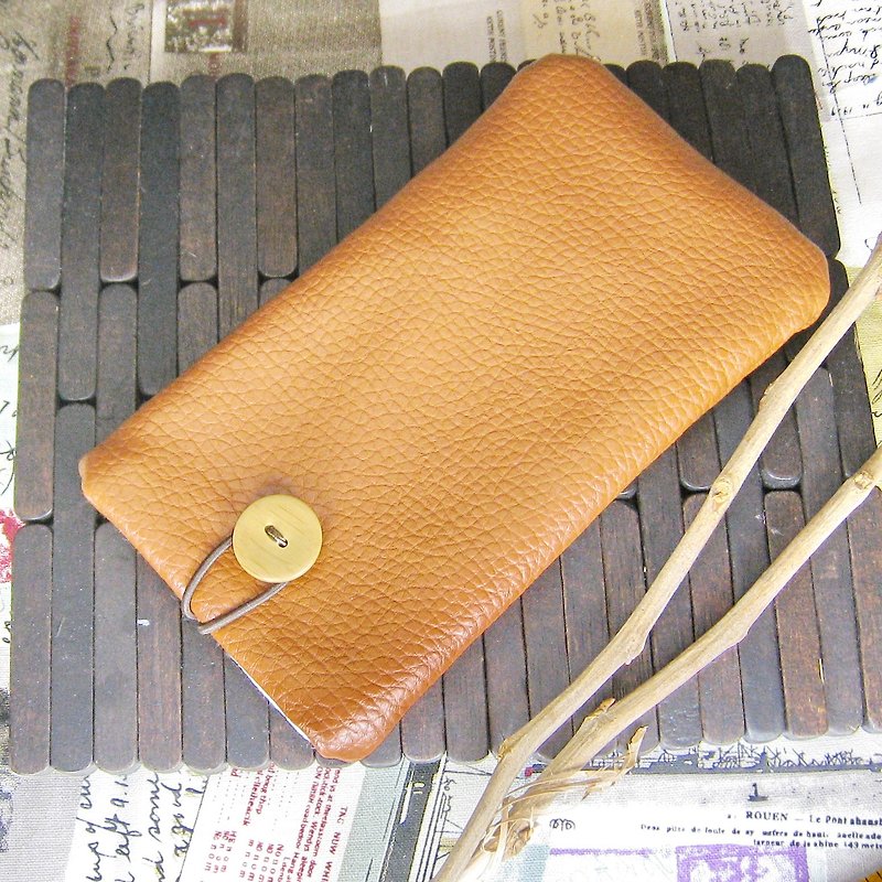 iPhone sleeve, iPhone pouch, make to order phone sleeve - Phone Cases - Cotton & Hemp Gold