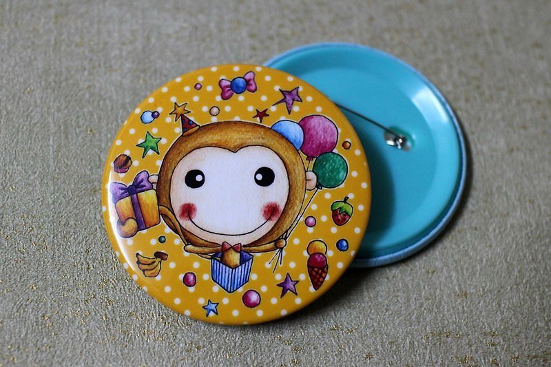 Big Badge (Monkey Surprise Box) - Other - Other Metals 