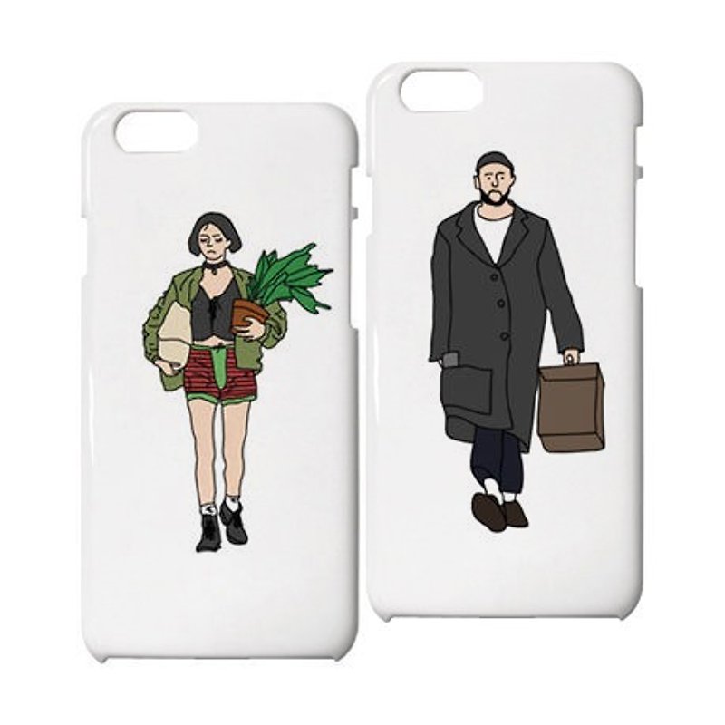 Mathilda & Leone iPhone ペアケースセット - その他 - プラスチック ホワイト