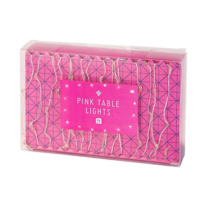 "Shining pink string lights lighting §" British Talking Tables Party Supplies - อื่นๆ - วัสดุอื่นๆ สึชมพู