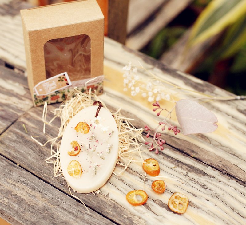[Un Jess Cadeau] orange fragrance Motif Wedding / Valentine small things ordered - Fragrances - Wax Orange