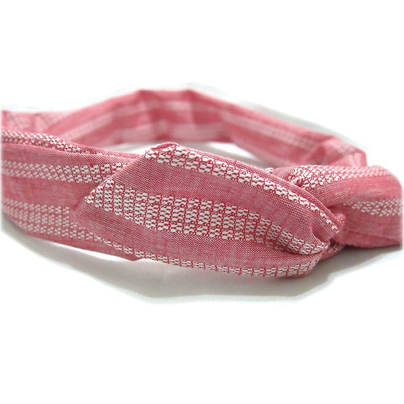 Shy Girl aluminum hairband - Hair Accessories - Other Materials Pink