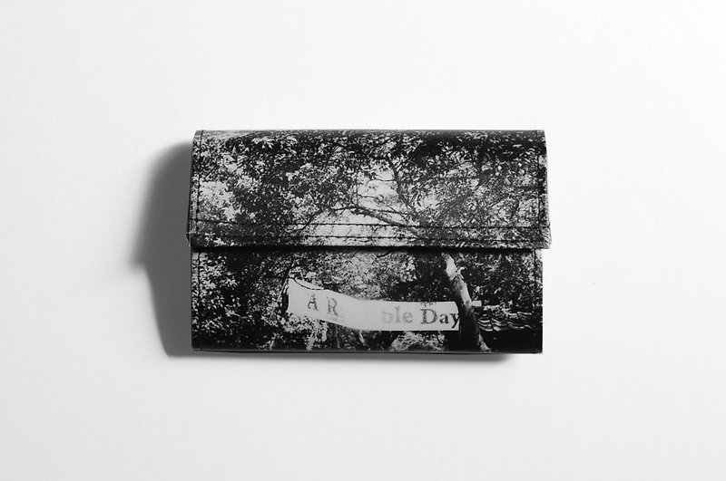 紙 零錢包/小錢包 黑色 - 1983ER小紙包-黑白攝影系列- A _ _ Day !