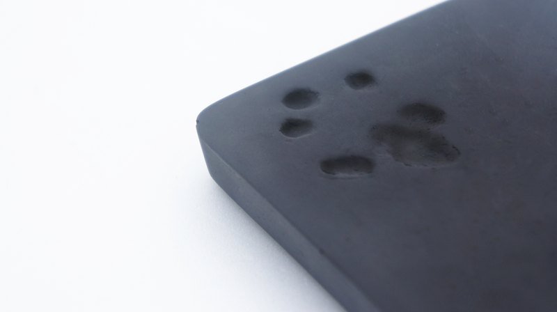 KALKI'D cement ‧ magical affinity absorbent coaster (black) - [wet cement] - ที่รองแก้ว - ปูน สีดำ
