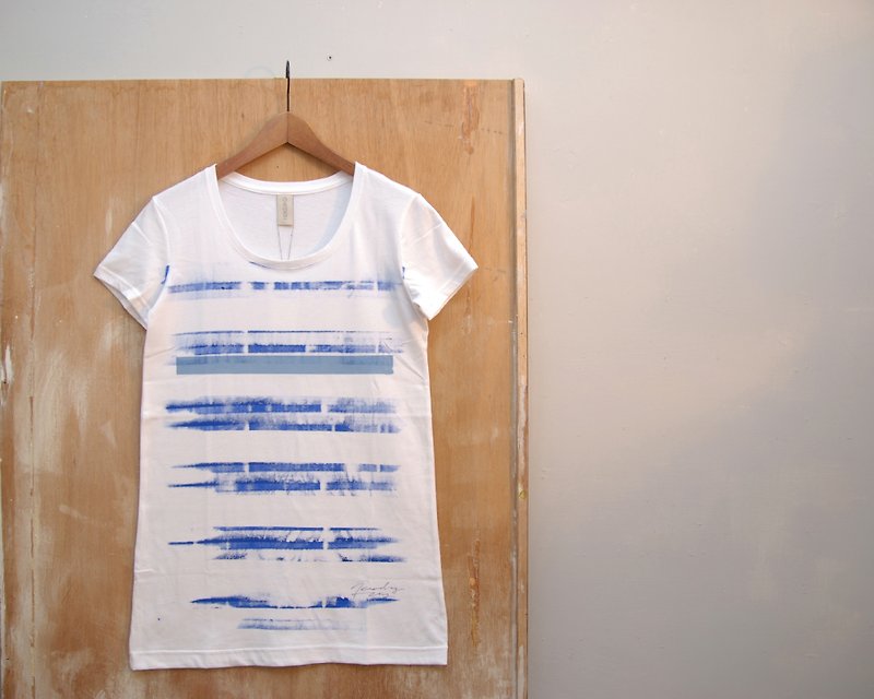任性實驗2（女生長板S） - Women's T-Shirts - Other Materials Multicolor