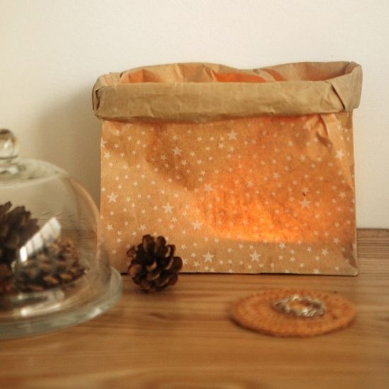 Dailylike Nordic Classic White Gift Bag Set (10 in) -02 Starlight, E2D84911 - วัสดุห่อของขวัญ - กระดาษ สีกากี