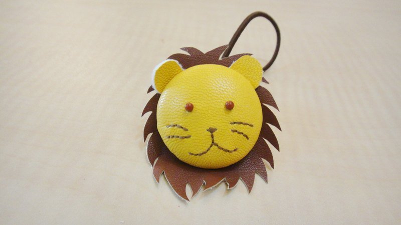 Leather bags feel withholding bundle - The Lion King - เครื่องประดับผม - หนังแท้ สีเหลือง