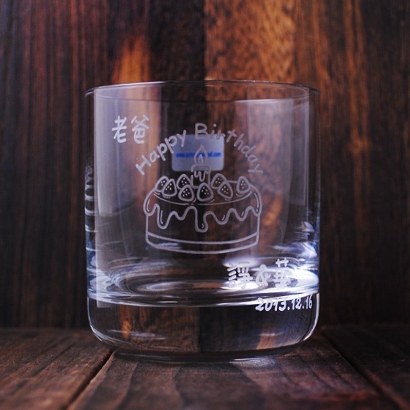 285cc【生日蛋糕水晶杯】 SCHOTT ZWIESEL德國蔡司Whisky水晶威士忌杯 - 酒杯/酒器 - 玻璃 咖啡色