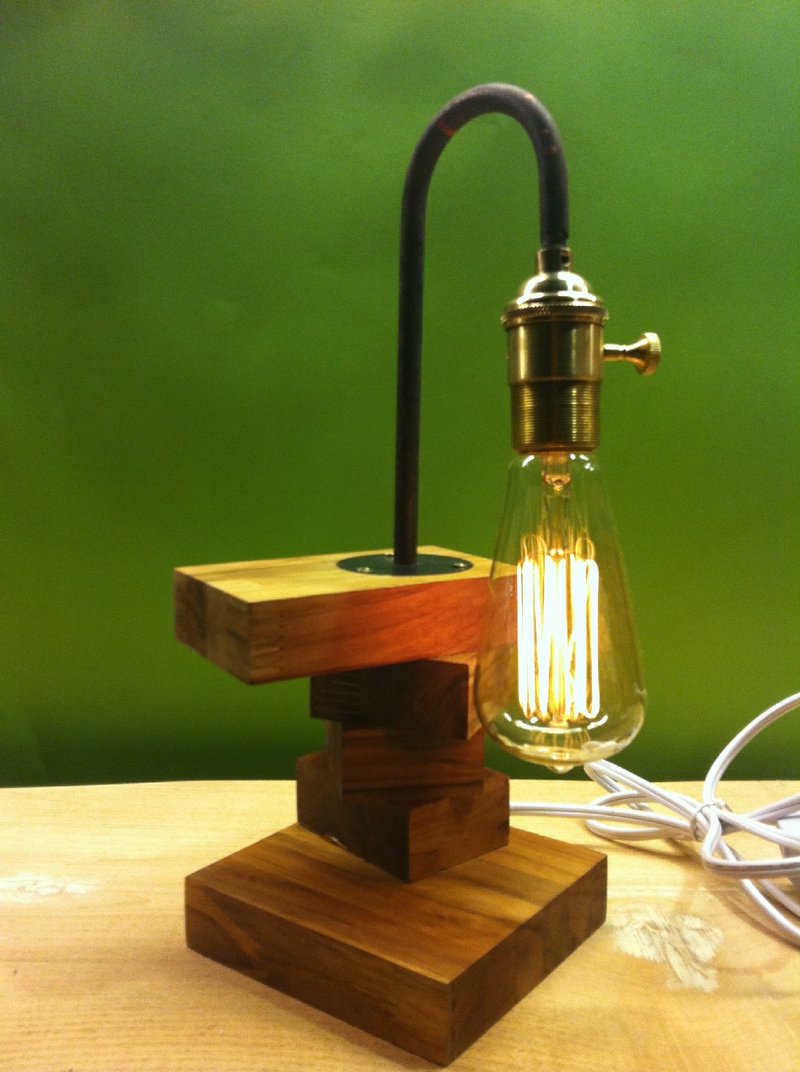 手工檯燈 13號 - Lighting - Wood Brown