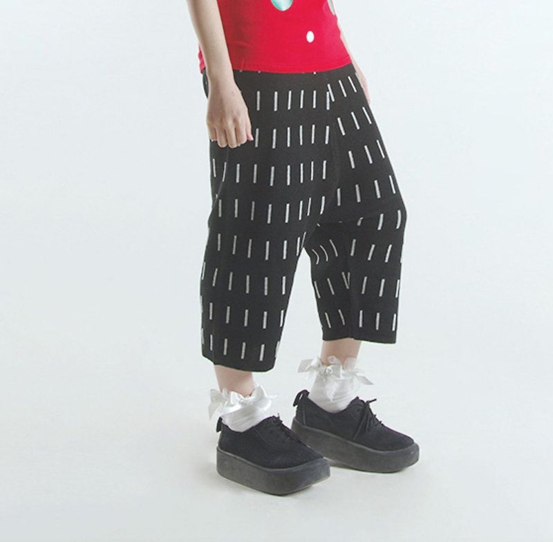 Lada Yu Silky trousers - imakokoni - กางเกงขายาว - วัสดุอื่นๆ สีดำ