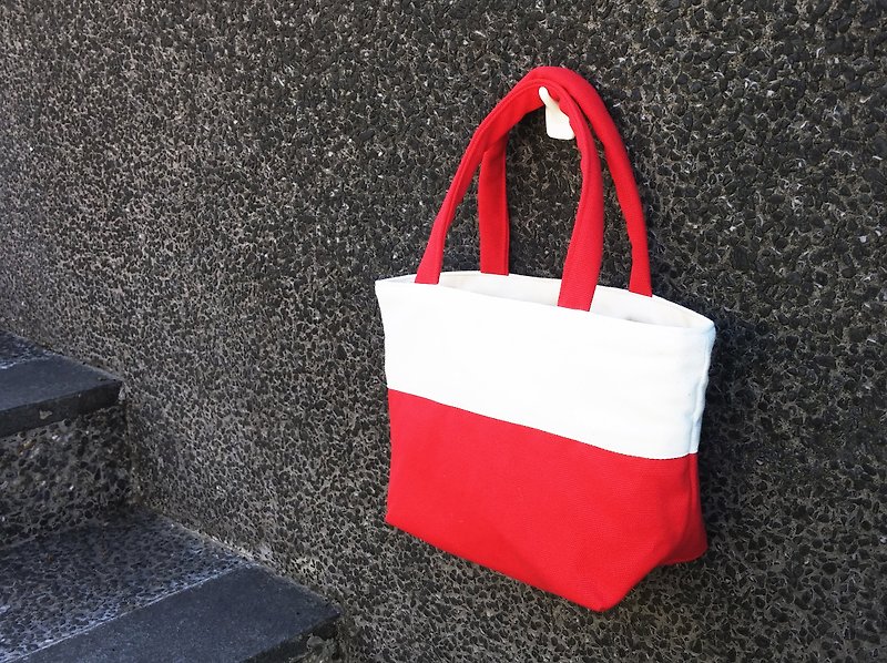 Christmas red bag - Handbags & Totes - Other Materials Red