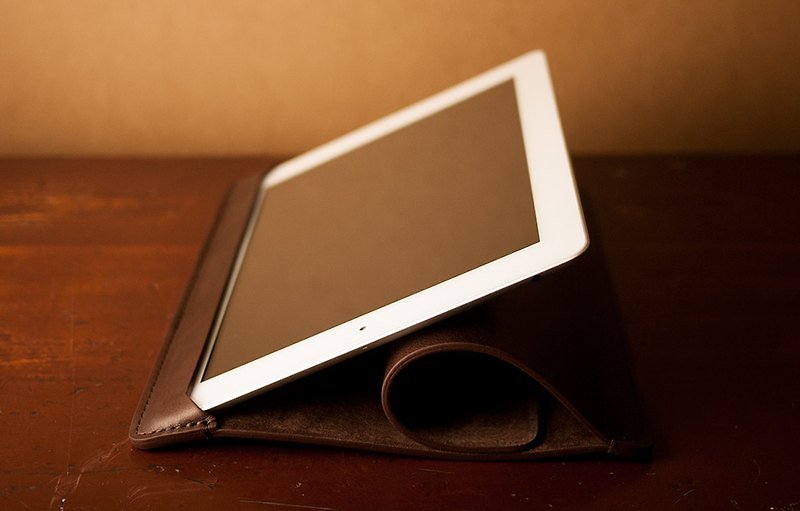 alto iPad2 iPad4真皮保護套 Libro - 咖啡