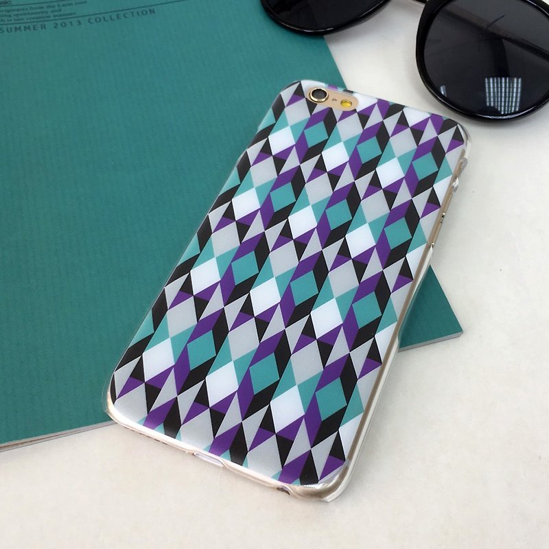 Prism Color 3 Print Soft / Hard Case for iPhone X,  iPhone 8,  iPhone 8 Plus, iPhone 7 case, iPhone 7 Plus case, iPhone 6/6S, iPhone 6/6S Plus, Samsung Galaxy Note 7 case, Note 5 case, S7 Edge case, S7 case - อื่นๆ - พลาสติก 