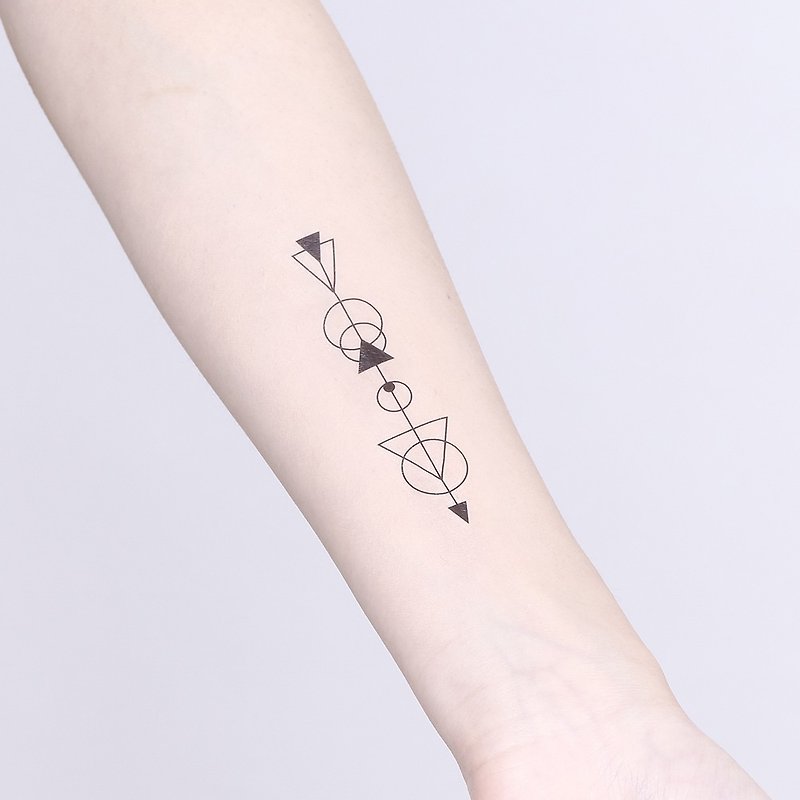 Surprise Tattoos -  Temporary Tattoo - สติ๊กเกอร์แทททู - กระดาษ สีดำ