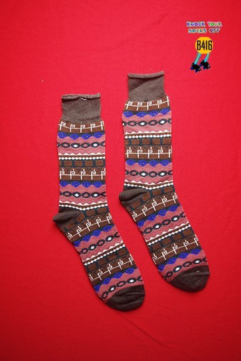 拼色幾何襪!!夏漪眺=knock your socks off !! - 襪子 - 其他材質 多色