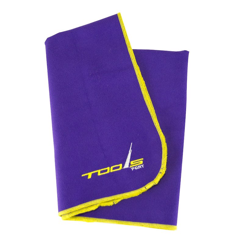 Tools COOL small towel:: cool feeling:: antibacterial:: super moisture absorption:: sports light:: space purple - Fitness Accessories - Other Materials Purple
