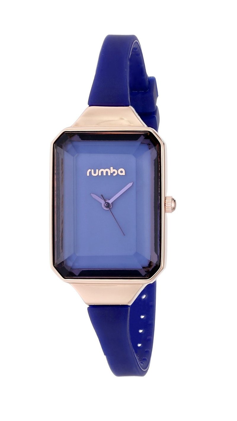 { Rumba Time } 美國 紐約 潮流 時尚 錶牌 Union Gem - 藍寶金 - 女錶 - 其他金屬 藍色