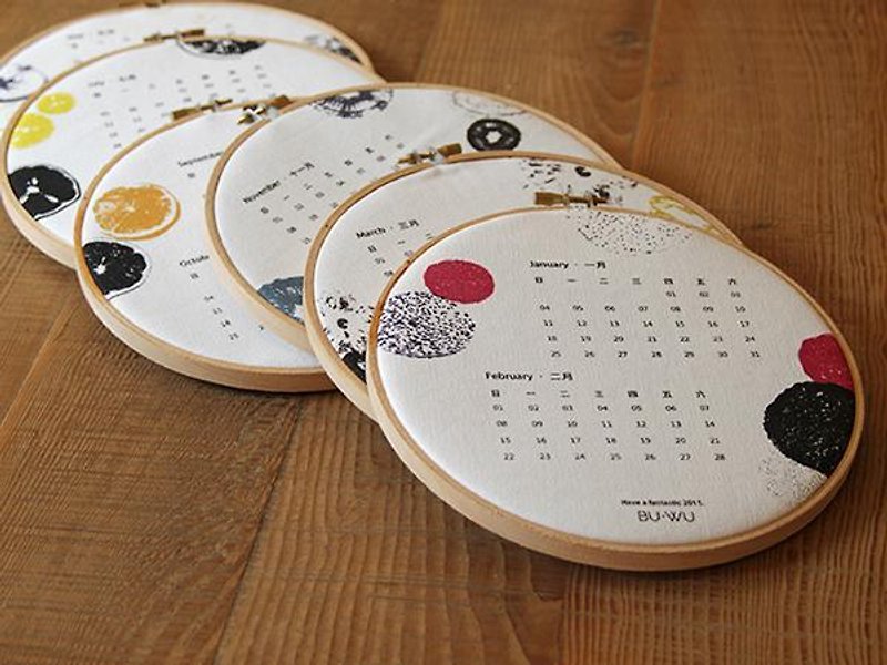 BU．WU｜2015布年曆(僅剩1組) - 月曆/年曆/日曆 - 其他材質 咖啡色