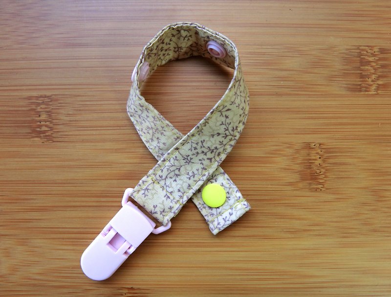 Sprout - clip pacifier chain / toy belt - Bibs - Other Materials Purple