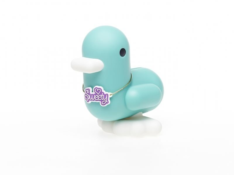 SUSS-Canar, Belgium, Cute and Exclusive Heart-shaped Duckling Large Money Box (Ordinary Edition Candy Green) - กระปุกออมสิน - พลาสติก สีเขียว