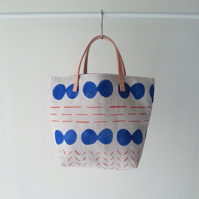 II bag - blue cell division - Handbags & Totes - Other Materials 