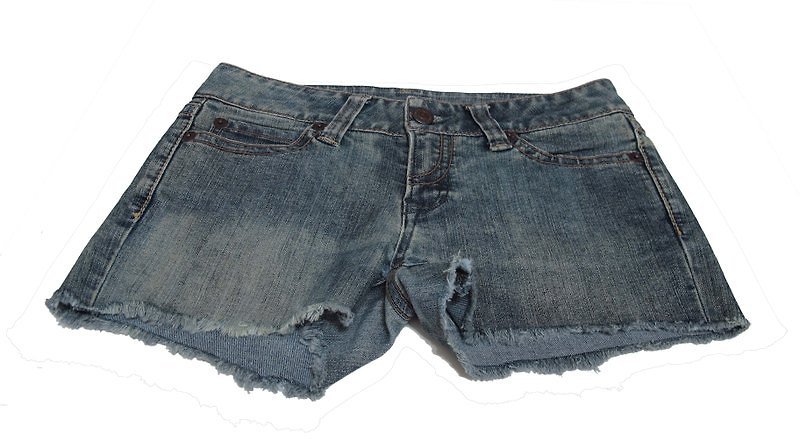【Wahr】 L黑牛仔短褲(ramake Bobson sunsister ) - Women's Pants - Other Materials Multicolor