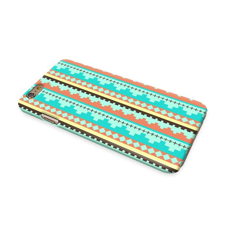 Mint Navajo Tribal Pattern 59 3D Full Wrap Phone Case, available for  iPhone 7, iPhone 7 Plus, iPhone 6s, iPhone 6s Plus, iPhone 5/5s, iPhone 5c, iPhone 4/4s, Samsung Galaxy S7, S7 Edge, S6 Edge Plus, S6, S6 Edge, S5 S4 S3  Samsung Galaxy Note 5, Note 4, N - Other - Plastic 