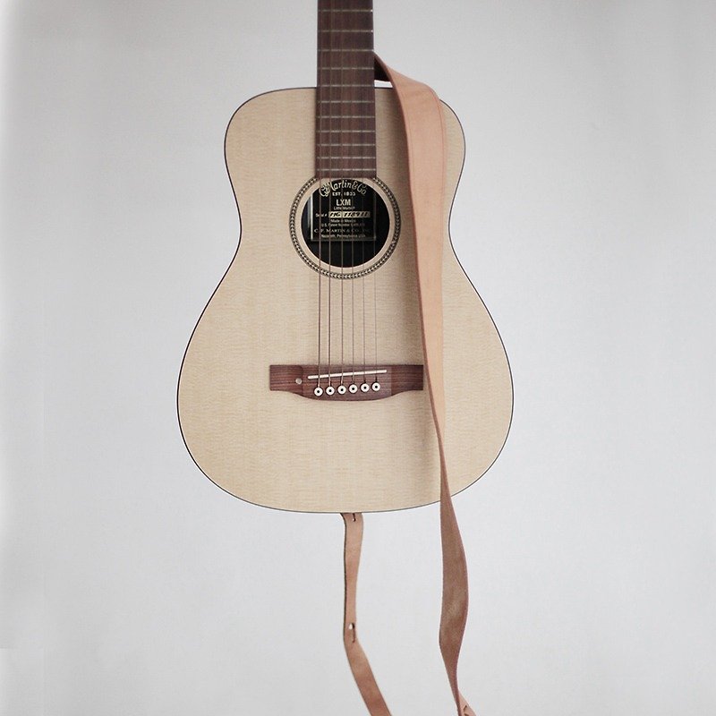 joydivision hand-produced leather guitar strap top acoustic guitar electric guitar fender - อื่นๆ - หนังแท้ สีกากี