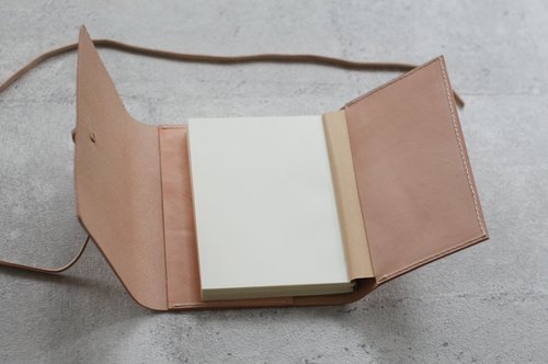 Leather A5 Sketchbook Cover #Natural Nude