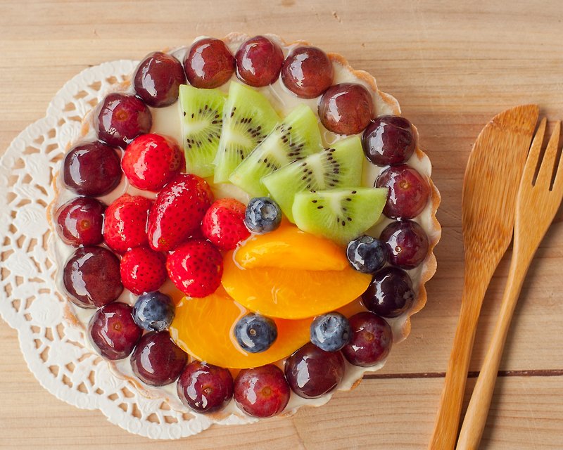 Peng fruit cheese pie - Cake & Desserts - Fresh Ingredients Multicolor